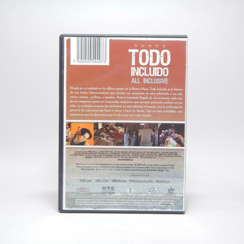 Dvd Todo Incluido Martha Higareda Jaime Camil J Ochoa Ah5