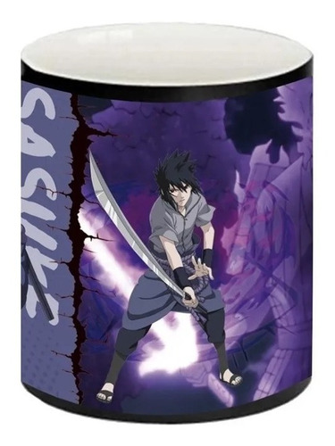 Taza Mágica De Sasuke Uchiha - Naruto Shippuden