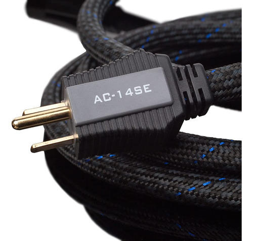 Audio Ac 14se Mkii Signature Power Cable 45.9 Ft Negro