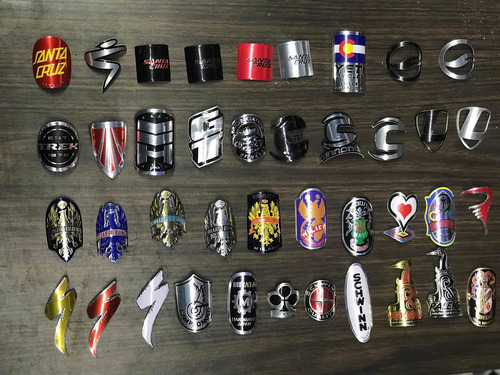 Emblemas De Aluminio Para Bicicleta (Usado)