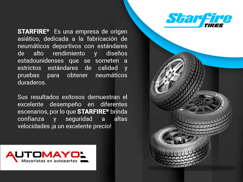 Pack 4 Llantas Sf 510 Suv Starfire 235/75r15 105s Sl