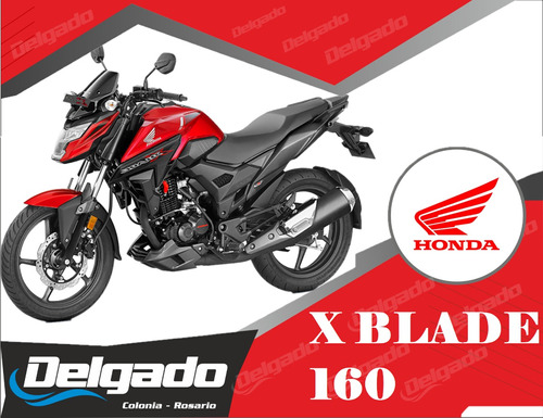 Moto Honda X Blade 160 Financiada 100% Y Hasta En 60 Cuotas