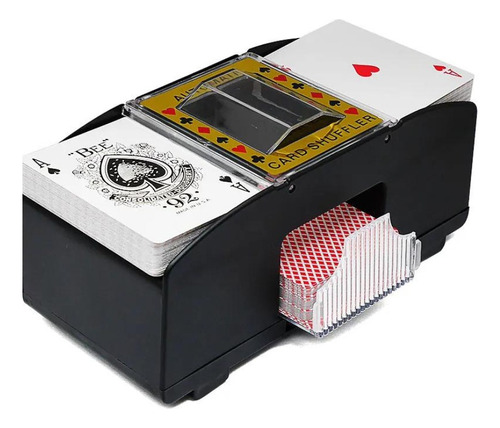 Barajador Cartas Poker Baraja Automático Mezclador