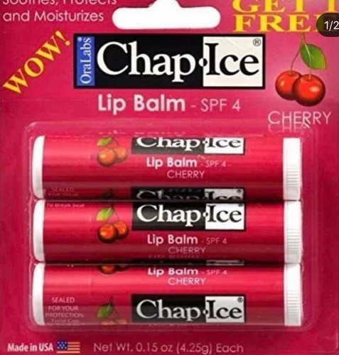 Protectores Labiales Importados Chap Ice Tipo Carmex 8876