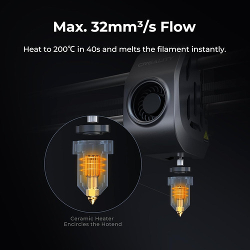 Impresora 3d Creality K1 Max Fdm 600 Mm/s Y Cámara Ai