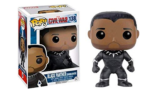 Funko Pop Marvel Capitan America: Guerra Civil Pantera Negra