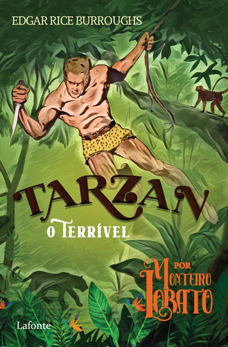 Libro Tarzan O Terrivel Por Monteiro Lobato De Burroughs Edg