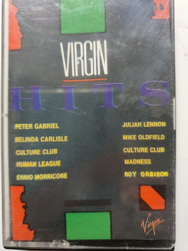 Cassette De Musica Nuevo Y Original-virgin Hits-varios-01