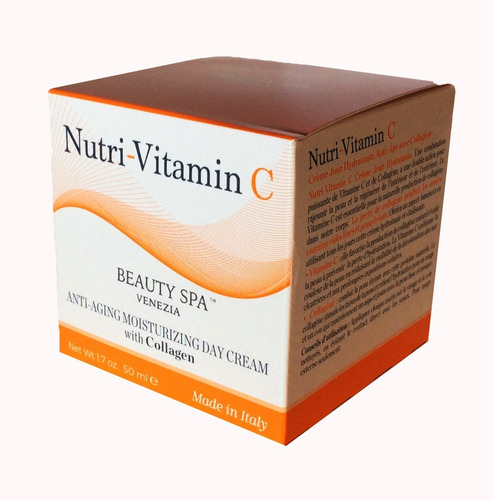 Nutri-vitamina C Crema Hidratante Antienvejecimiento Con Col