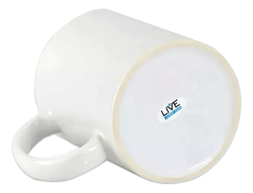 36-caneca Branca Para Sublimação Aaa Live Cor Branco Magica