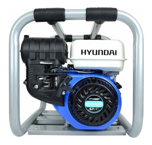 Motobomba Autocebante Hyundai 6.7 Hp 2x2 4 Tiempos Hyw2067