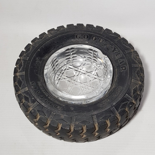 Imagen 1 de 7 de Antiguo Cenicero Goodyear Rueda Mag 57711