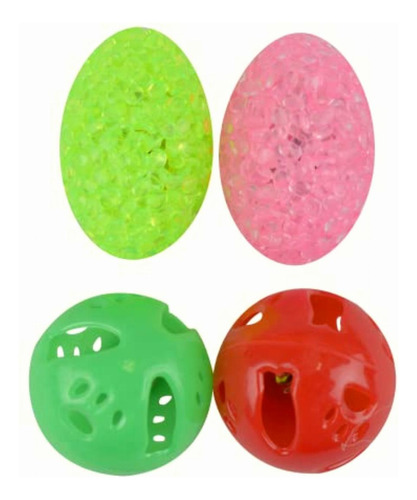Fancy Pets Set De Juguetes Surtidos Catch Para Gato Contiene