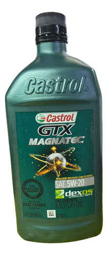 Aceite Castrol Gtx Magnatec 5w-20 Full Sintético