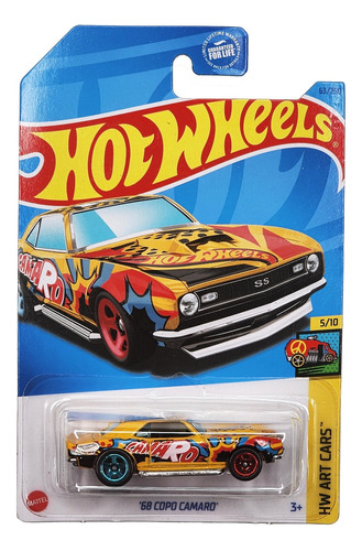 Auto Hot Wheels ´68 Copo Camaro Hkh49 Hw Art Cars Chevy