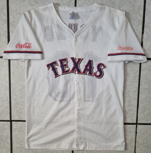 Jersey Rangers Texas Mlb Oficial Local Michael Young S (Usado)