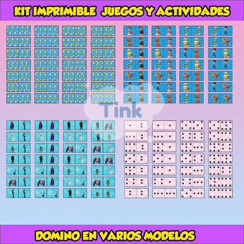 Kit Imprimible Juegos Y Actividades