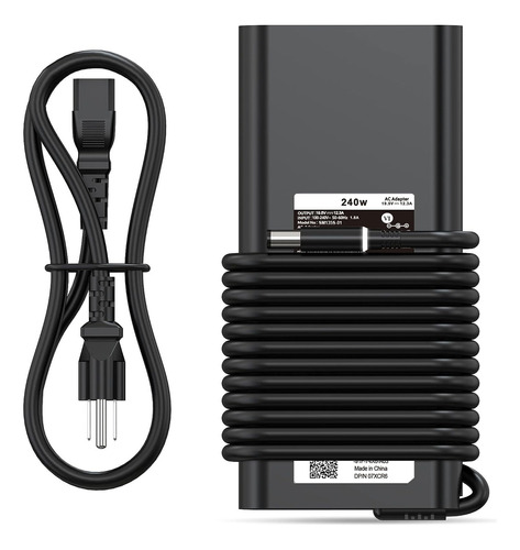 Dell - Cargador De Portátil De 240 W Para Dell Precision 771