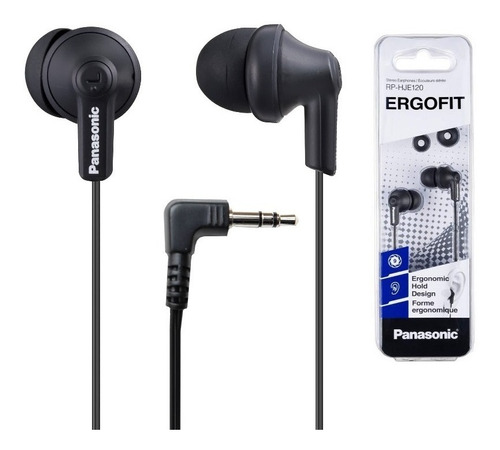 Auriculares In-ear Panasonic Ergofit Rp-hje120 Negro