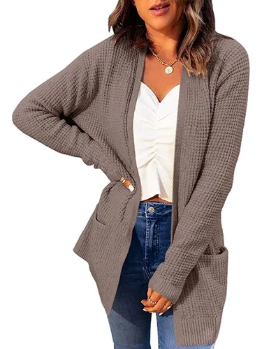Sueter tejido para mujer abierto hotsell