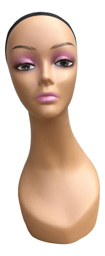 Cabeza De Maniquí Calva, Cara De Cosmetología Profesional