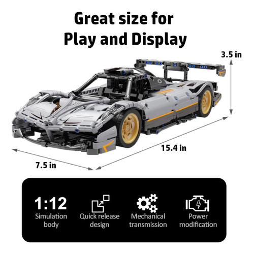 Kit De Construcción De Maquetas De Coches Wiseplay, Coleccio