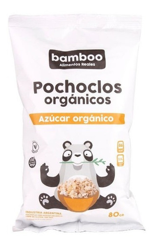 Pochoclos Bamboo Azúcar Orgánico X 80 Gr