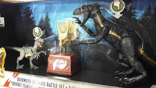 Jurassic World Blue Vs Indoraptor Batalla De Lockwood Hasbro