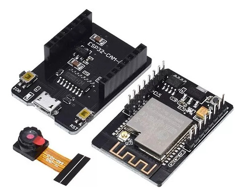 Placa Desarrollo Esp32-cam Ov2640 + Kit Programador