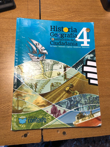 Libro Historia Geografía Construcción De La Ciudadanía 4