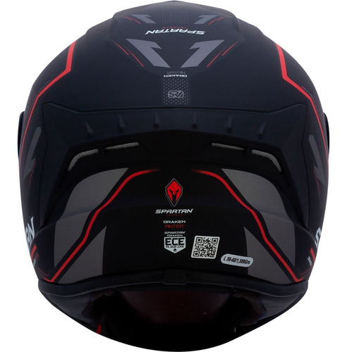 Imagen 6 de 7 de Casco Spartan Draken Rinter