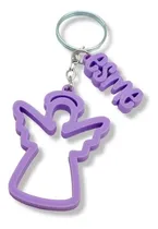 Comprar Llavero Ángel Más Nombre Comunión Bautismo Souvenir 