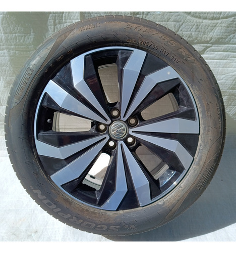 Roda Aro 17 Com Pneu Scorpion T-cross Original Volkswagen (Usado)