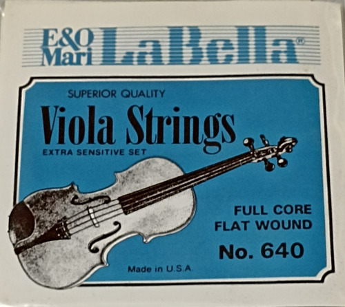 Set De Viola La Bella 