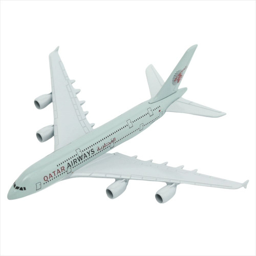 Airbus A380 Escala 1:500, Qatar Airways. 100% Metálico
