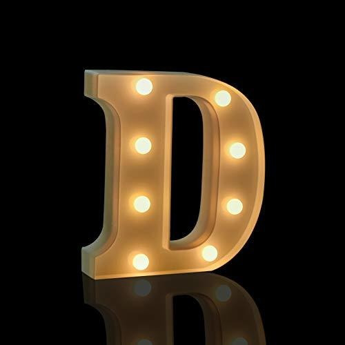 Led Marquee Letra De Luces Sign, Batería De Luz B08jghks3k1