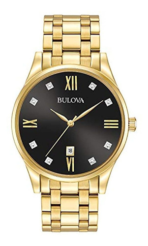 Bulova - Reloj Diamantes Para Hombre