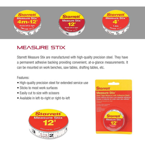 Mide Stix Acero Alta Precisión 6 Pies S1 Estilo