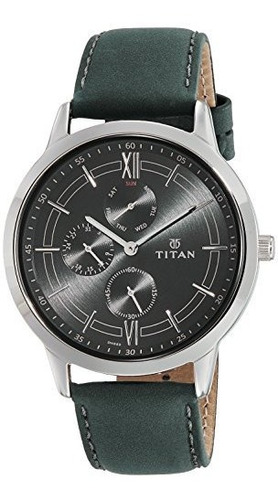 Titan Reloj Analogico De Trabajo Multifuncion Para Hombre Lu