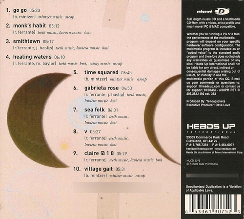 Cd Time Squared (yellowjackets) Estándar