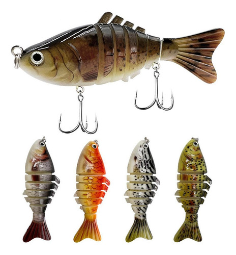 Iscas De Pesca Com Anzol, Iscas Rígidas, Preto E Branco