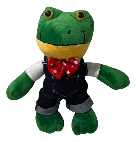 Rana Rene - Rhenné Con Overol Peluche 30cm De Lara Campos Verde