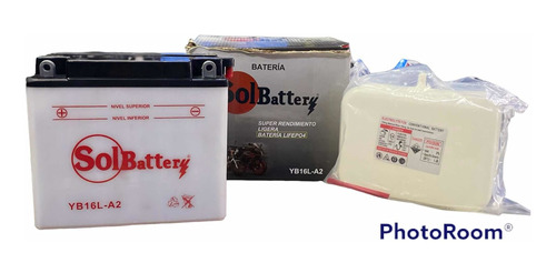 Batería Yb16l-a2 Solbattery.