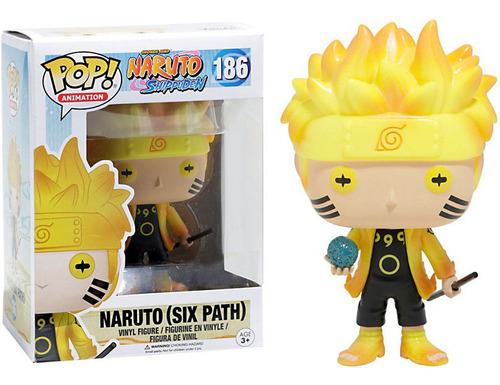 ¡funko Pop! Figura De Acción De Naruto, Adorno Luminoso Para