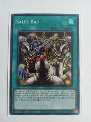 Sales Ban - Super Rare    Mp23