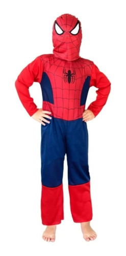 Disfraz Spiderman Hombre Araña Marvel Licencia Oficial 