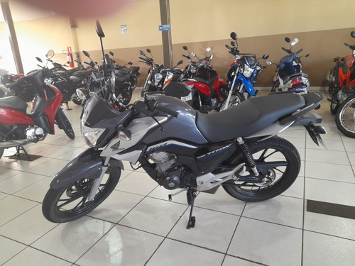 Imagem 3 de 10 de Honda Cg 160 Titan Cinza 2022