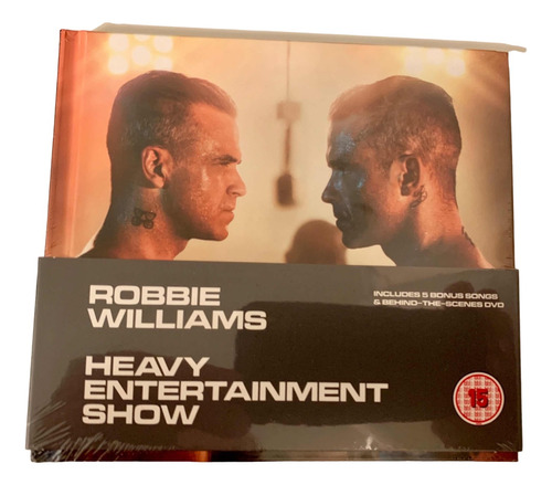 Cd + Dvd Robbie Williams Heavy Entertainment Show Deluxe