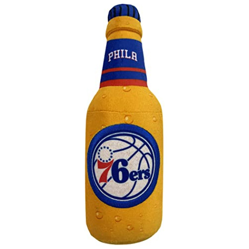 Pets First Nba Philadelphia 76ers Botella De Cerveza De Pelu