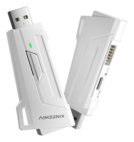 Adaptador De Teclado Y Mouse Aimzenix Para Pc, Adaptador Con